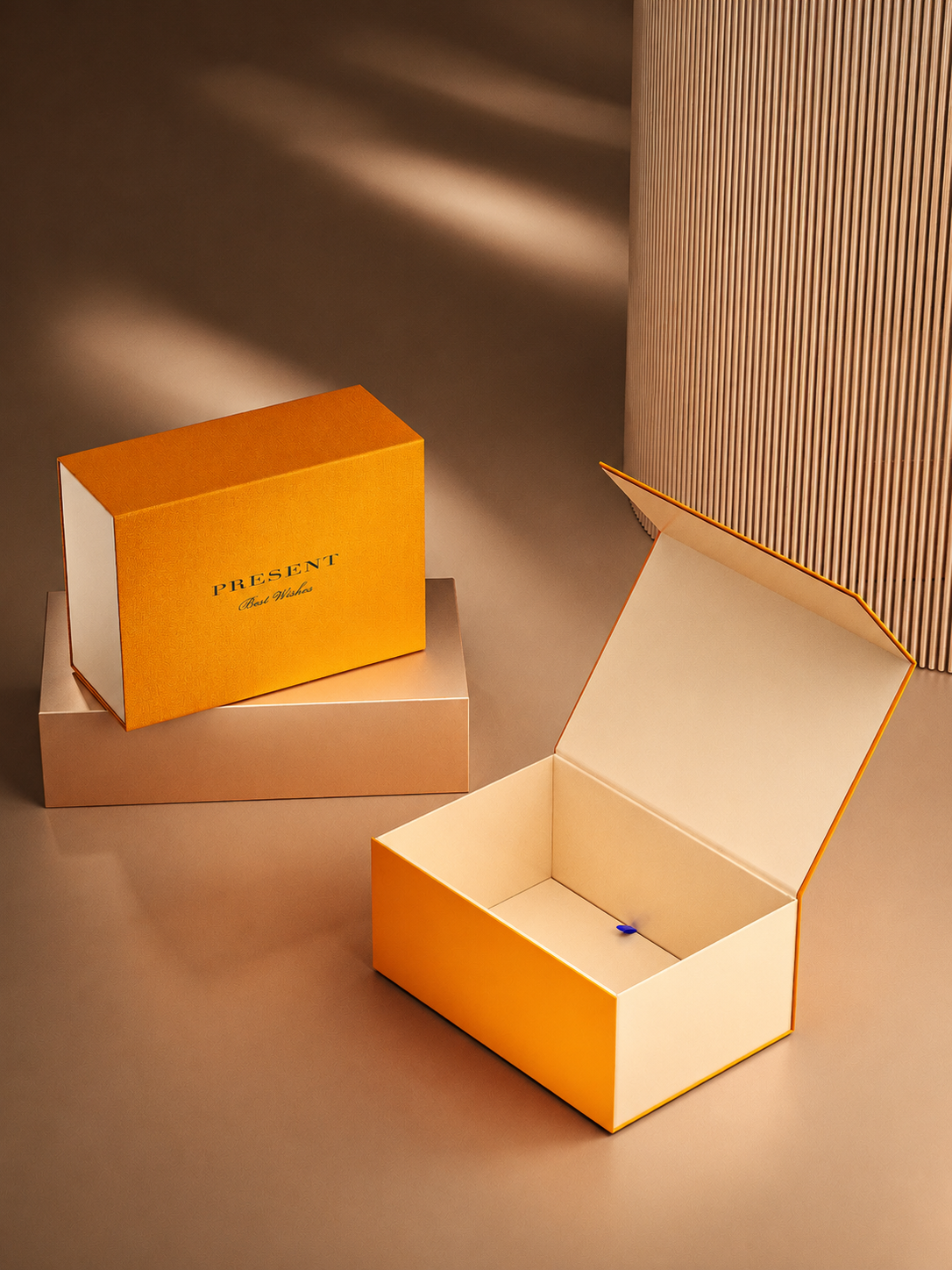 Custom Foldable Book Style Box | Four Size