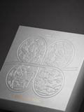 Top & Bottom Box Gift Box with Gold Foil & Embossing