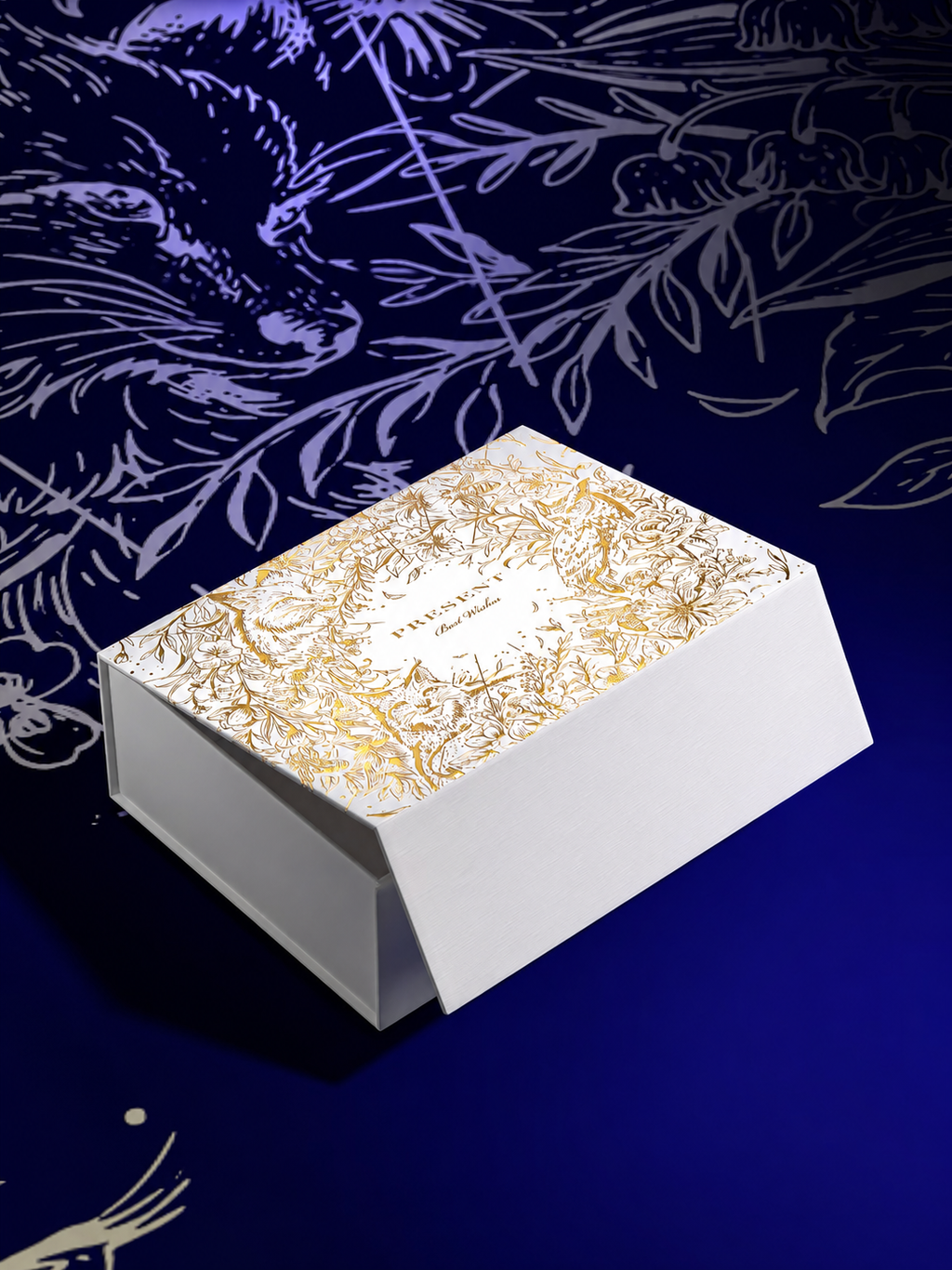 Custom Foldable Book Style Box | 9" × 7" × 3.1" | Fully Customizable