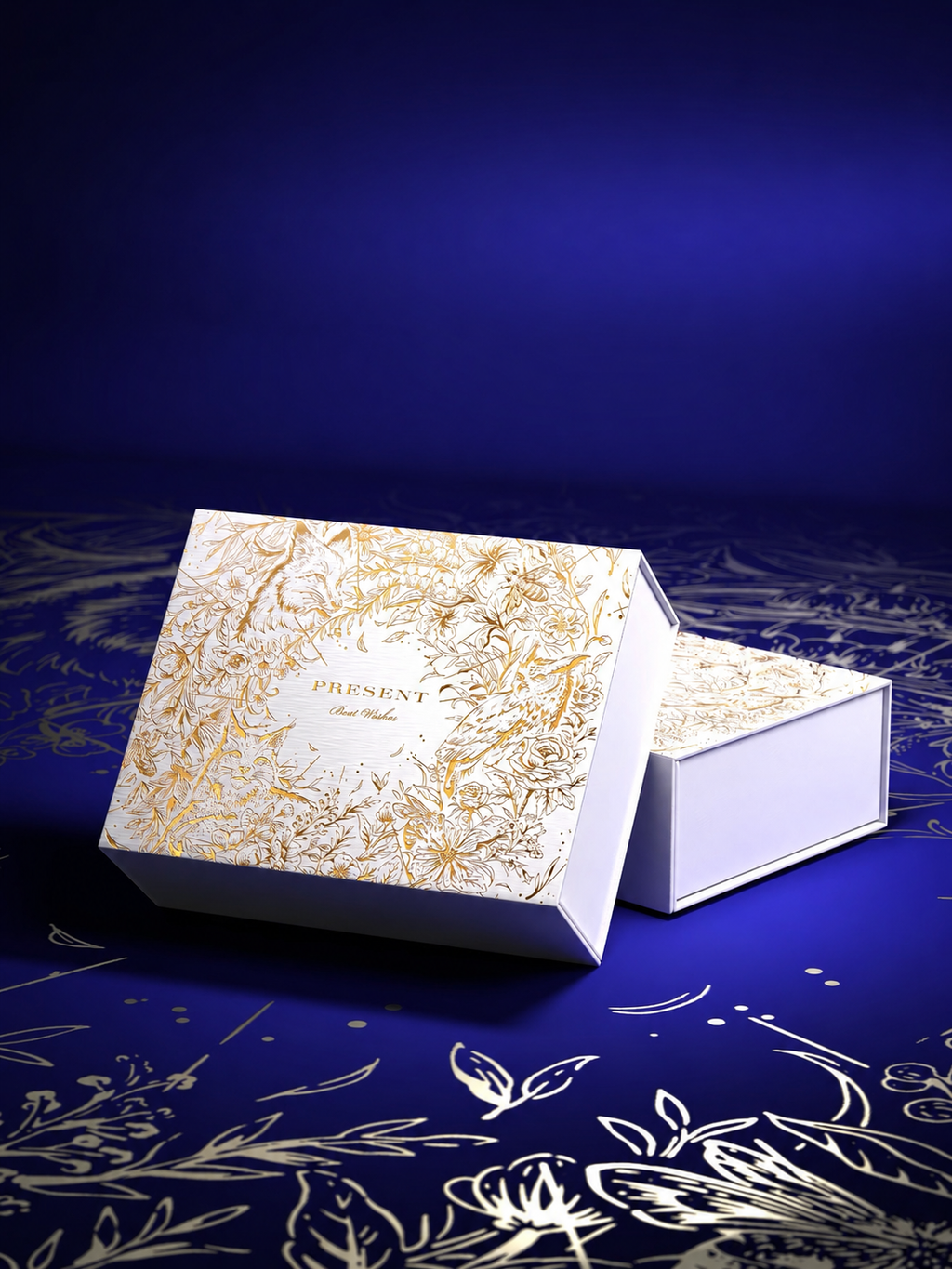 Custom Foldable Book Style Box | 9" × 7" × 3.1" | Fully Customizable
