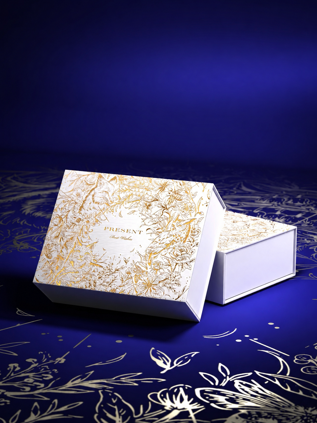 Custom Foldable Book Style Box | 9" × 7" × 3.1" | Fully Customizable