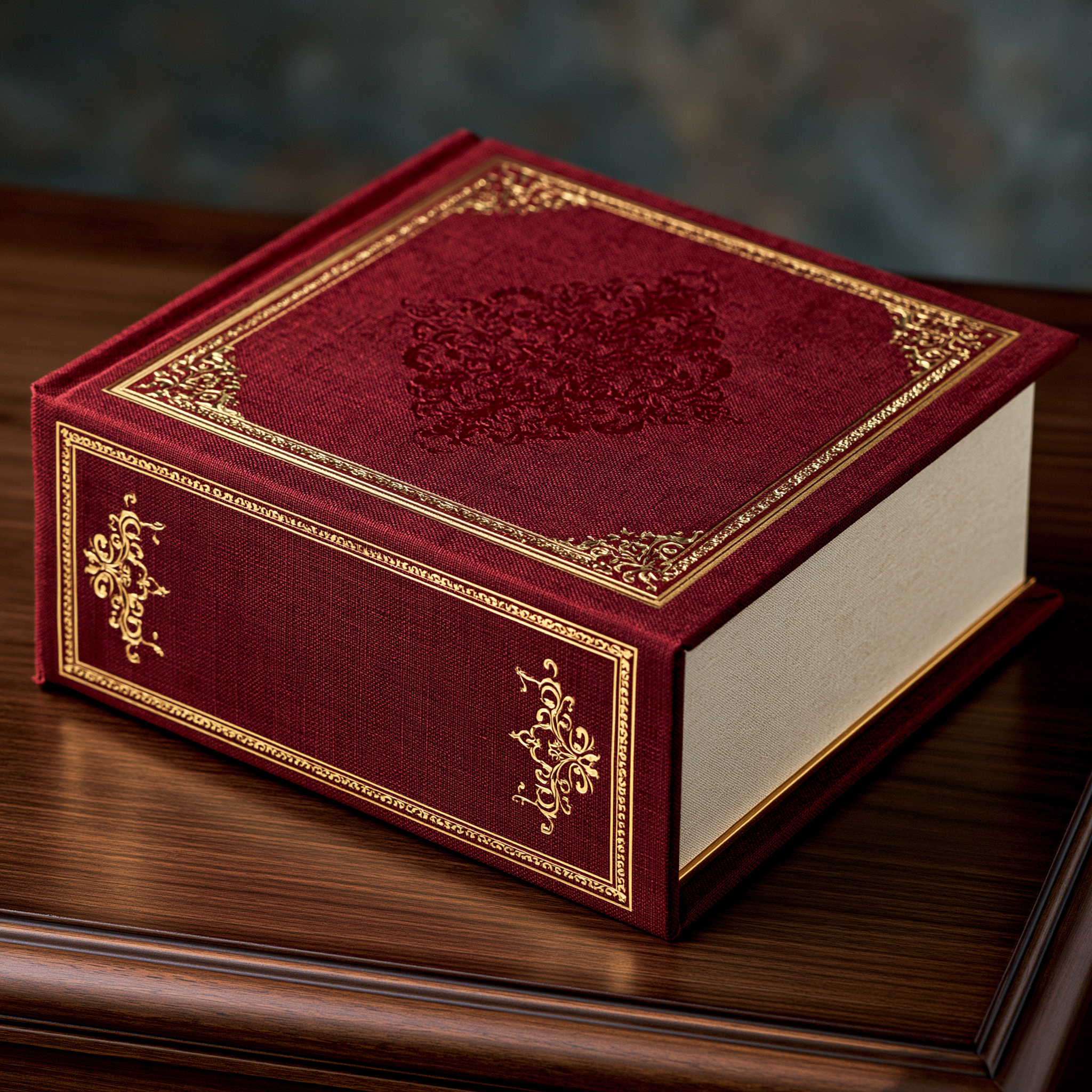 Custom Book-Style Box