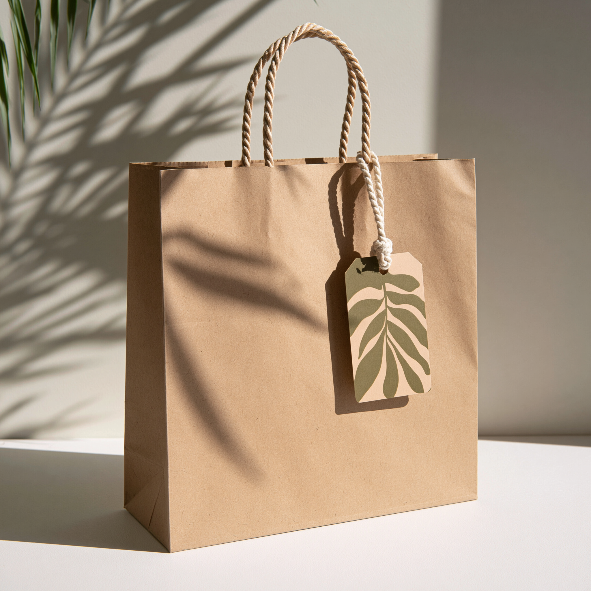 Kraft Paper Shopping Bags